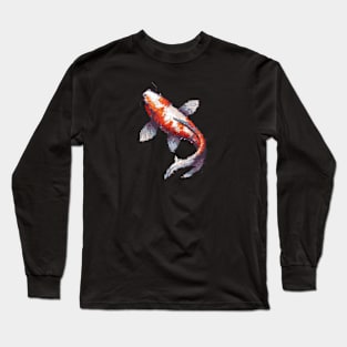 Pixel Koi Long Sleeve T-Shirt